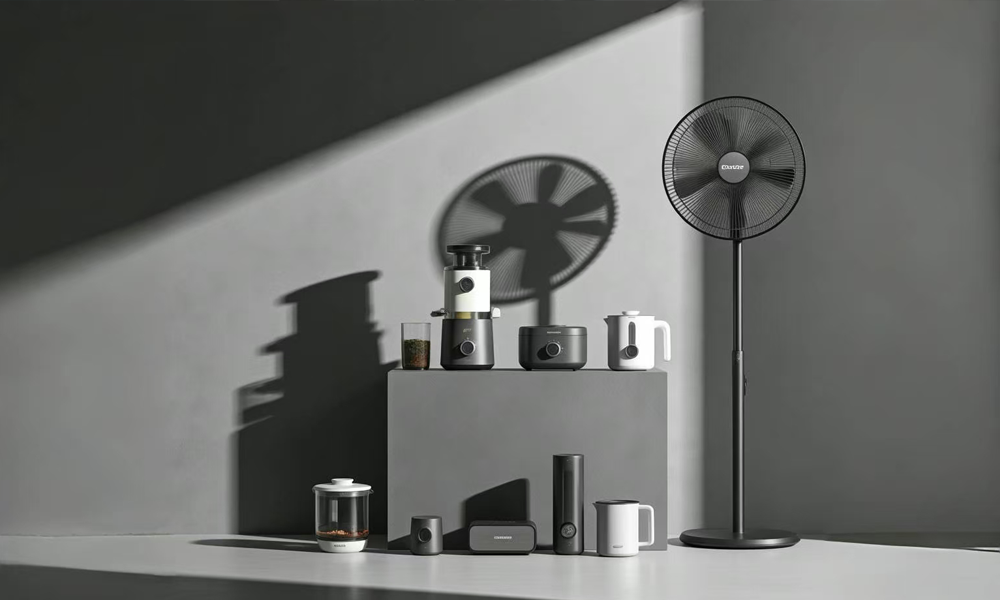 小さな家庭用家電製品での回転スイッチのアプリケーションは何ですか？